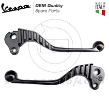 Pair Brake Clutch Levers Black