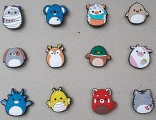 BRAND NEW CROC CHARMS CHILDREN PLUSHIES SQUISHMALLOWS CHARACTERS SHOE CHARMS LOT