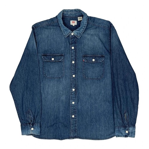 Levis denim shirt xl - denim,