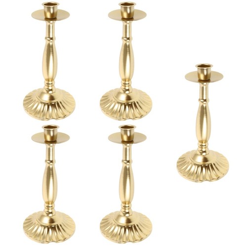 Golden iron vintage - iron, candle