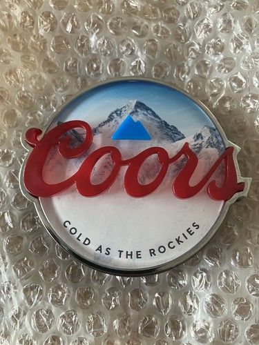 Round beer pump badge - round, 3d
