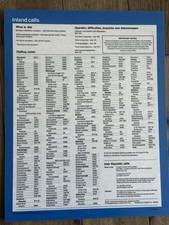 Original Telephone Box Notice