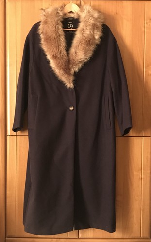 Dept wool mix long coat - 19,