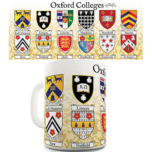 Oxford crest badges novelty - crest,