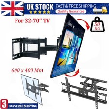 Heavy Duty TV Wall Corner Mount Bracket for Samsung Sony 30-75 inch Cantilever