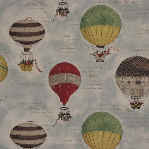 Hot air balloons double - hot, width
