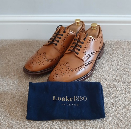 Loake men brown leather - loake, men's
