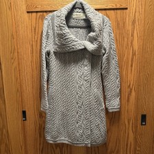 Aran Crafts Long Cardigan