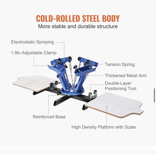 Silk screen printing machine - screen,