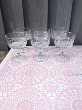 6x French Vintage Luminarc