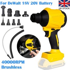 40000RPM Cordless Dust Blower Air Blower Brushless for Dewalt  18V 20V Battery