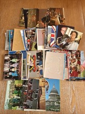 Large Collection Of Royal Themed Postcards Elizabeth II, Charles, Diana Etc