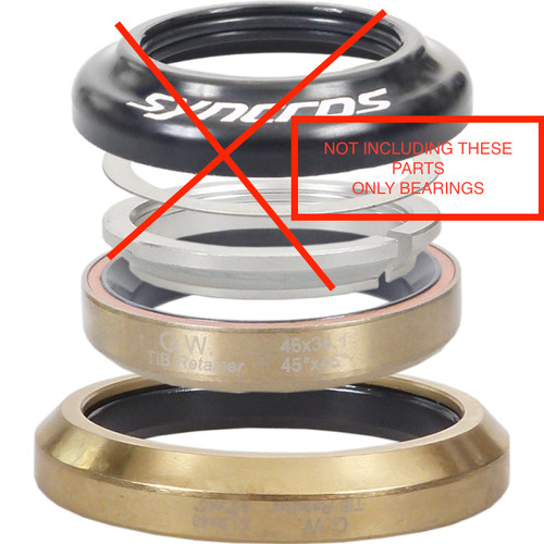 Scott foil headset bearing - foil,