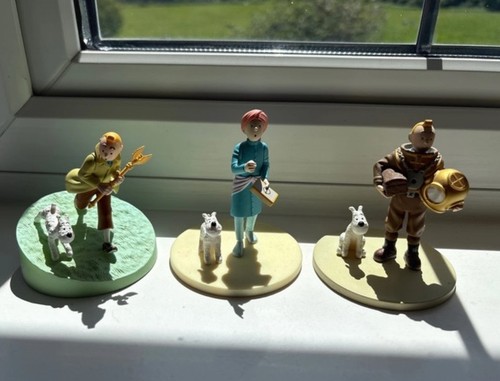 Tintin moulinsart figurines - tintin,