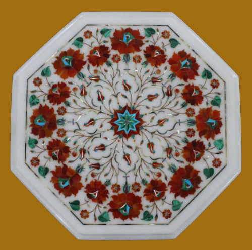 Marble coffee side - 16", table