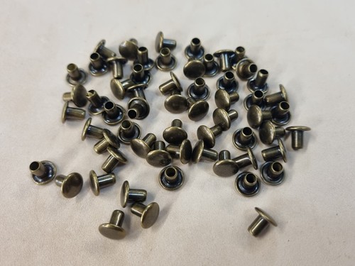 100 antique brass - 100, 4/16"