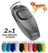 2 in1 clicker and dog whistle Dog clicker dog whistle dog training made easy
