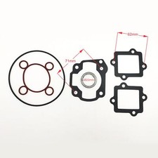 Liquid cooled 70cc Cylinder Top end gasket & valve gasket Yamaha Aerox 70 MBK