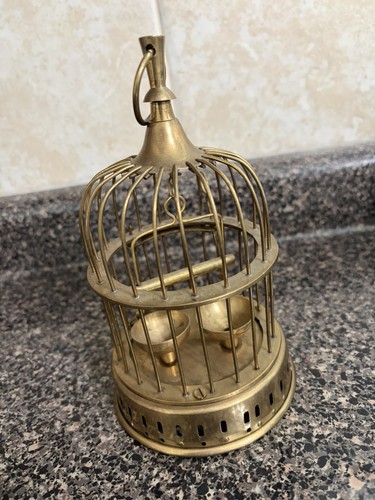 Small decorative round brass - small,
