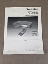 Technics CD Player SL-PJ33