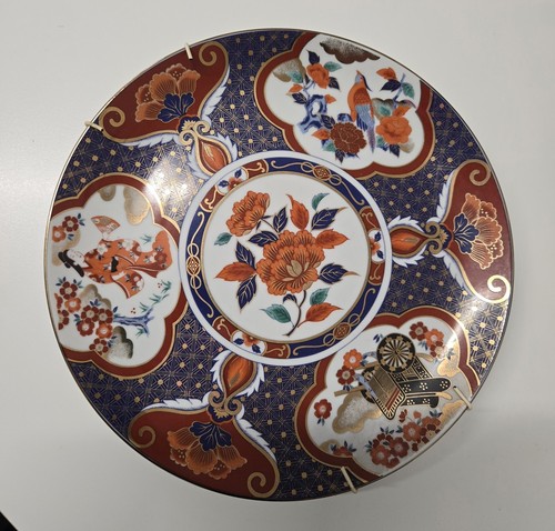 Japanese imari plate - japanese,