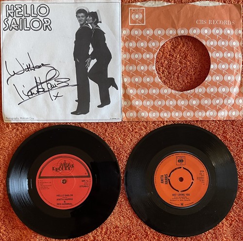 Anita harris two singles - harris,