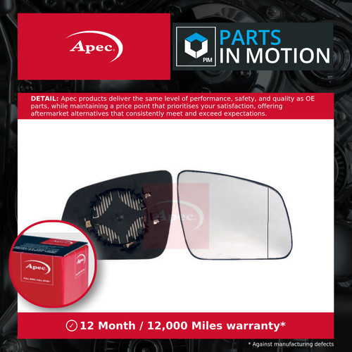 Mirror glass right amg2246 - right,
