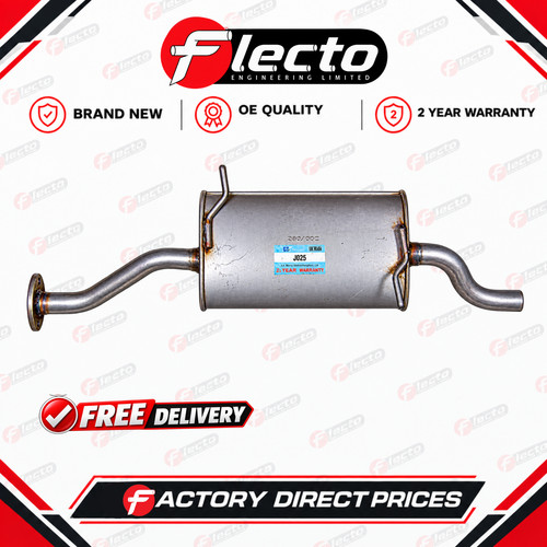 Exhaust rear silencer for - exhaust,