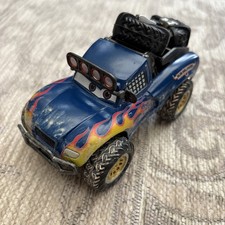 Disney Pixar Cars  Blue Bulldozer DIECAST Metal Large DISNEY STORE