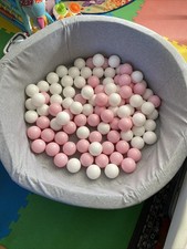 Kids Ball Pit With Balls By Kiddymoon Pink And White Balls Christmas Present 