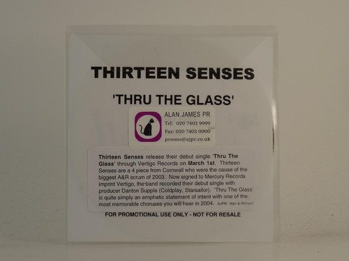 Thirteen senses thru the glass - senses,