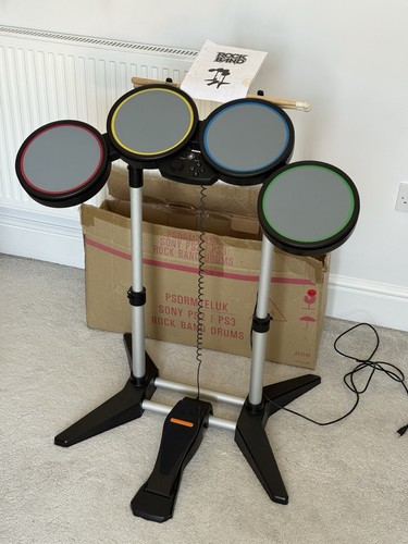 Guitar hero drum set - guitar,