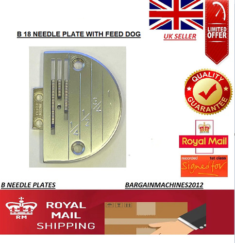 B18 needle plate - plate, narrow