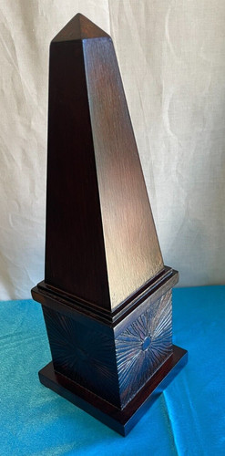 Vintage obelisks wooden - vintage,