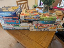 Job Lot Incomplete Board Games - 12 in total - Spares