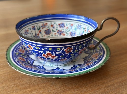Antique persian minakari - persian,