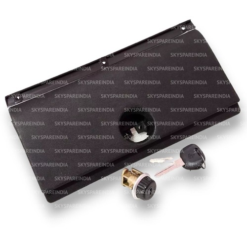 Glove box cover with lock - glove, for