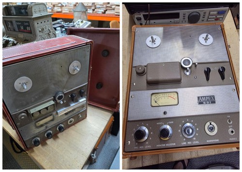 Ampex 600 601 reel to - 600, reel-to-reel