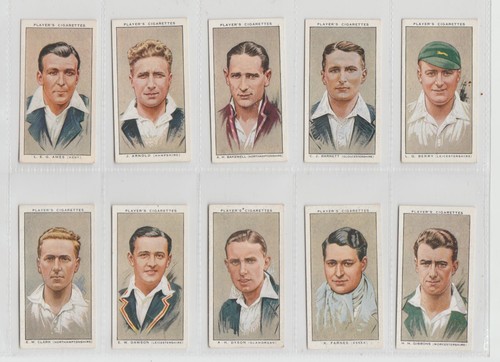 John player cricket cards - john,