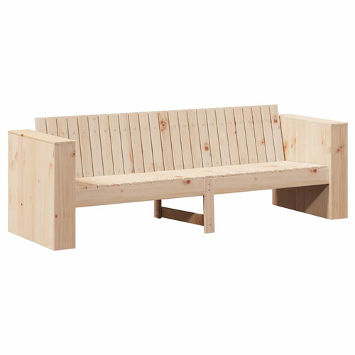 Garden sofa solid pine wood - pine,