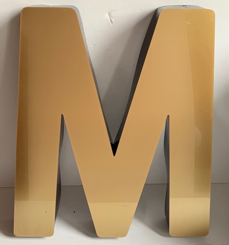 Large vintage shop - shop, letter