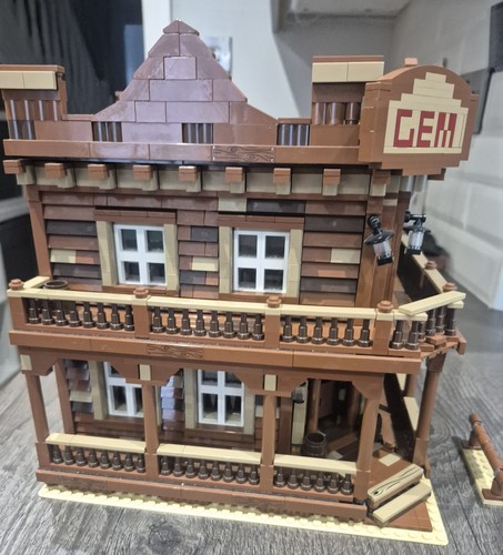 Lego custom modular saloon - lego,