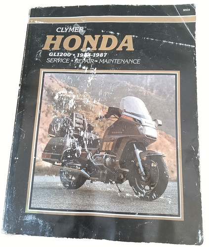 Clymer honda goldwing gl1200 - goldwing,