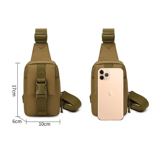Mini tactical chest bag oxford - tactical,