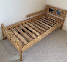IKEA KRITTER Children’s Junior Bed With guard rail - Mattress NOT included