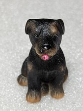 Vtg Sitting Rottweiler Puppy