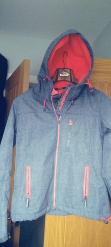 Super dry coat with - with, hoodie