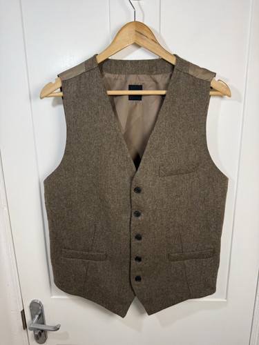 Dobell mens brown tweed - brown,