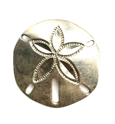 Vintage sterling silver - silver, sand