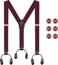 Men's Braces Button End